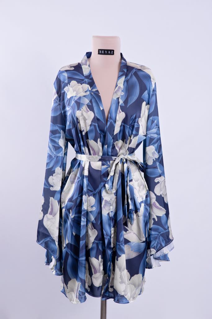 AZURE Floral Kimono