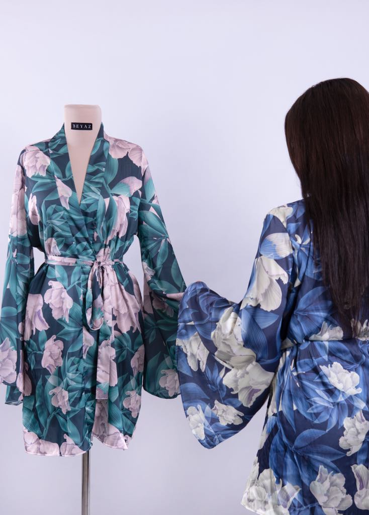 Emerald Floral Kimono